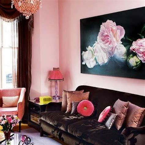 Lovely Pink Living Room Decor Ideas 20 - SWEETYHOMEE