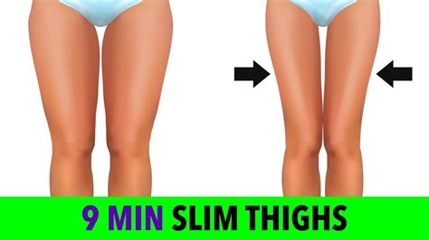 How To Get Slim Thighs in 9 Minutes - YouTube