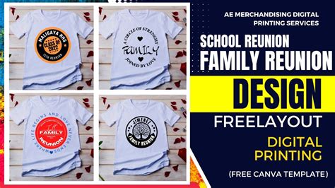 FREE BATCH FAMILY REUNION T-SHIRT DESIGN! GAMIT ANG CANVA ACCOUNT (TAGALOG TUTORIAL) - YouTube