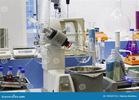 Chemical Laboratory in Which Experiments are Carried Out Stock Photo ...