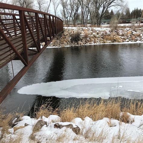 Bridge over the North Platte River Photograph by Bridge over the North Platte River