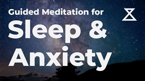 Guided Meditation for Anxiety and Sleep (20 Mins) - YouTube