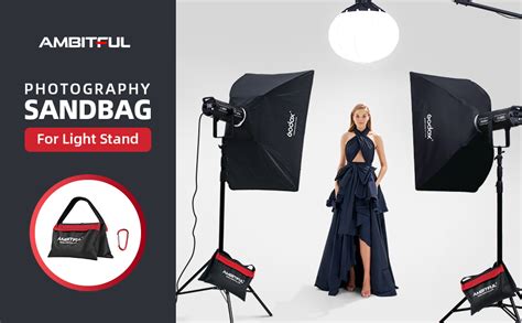 Amazon.com : AMBITFUL Set of Heavy Duty Sand Bag Photography Studio ...