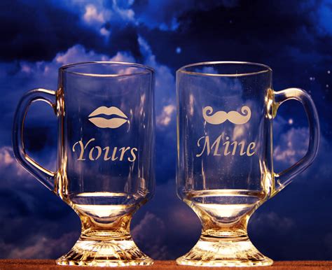 Yours n Mine Mugs - Etchworld.com - Glass Etching Supplies Superstore