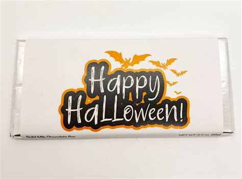 Milk Chocolate & Dark Chocolate Halloween Chocolate Bar | Asher's ...