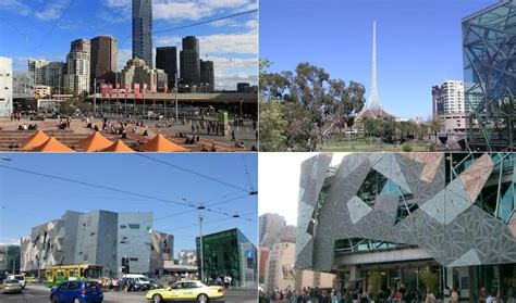 Federation Square on Map of Melbourne