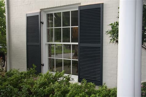 Window Shutter Designs for Various Facade View - Amaza Design