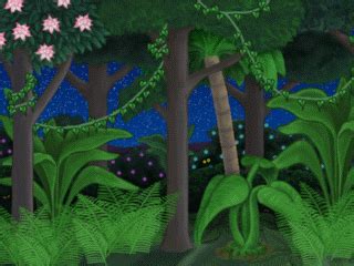 Moving Forest Gif