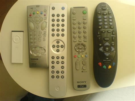 Out of control | From left: Apple remote for my MacBook DVD … | Flickr