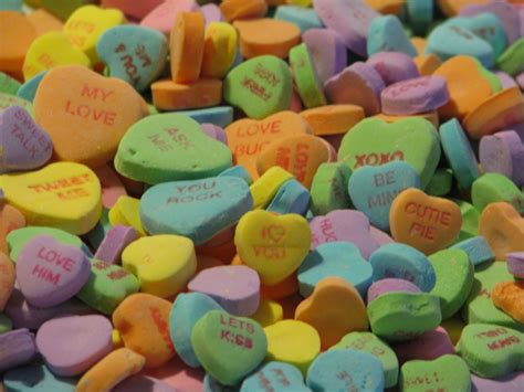 Candy Hearts Free Stock Photo - Public Domain Pictures