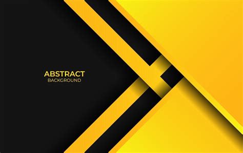 Design Abstract Yellow And Black Style 2068365 Vector Art at Vecteezy