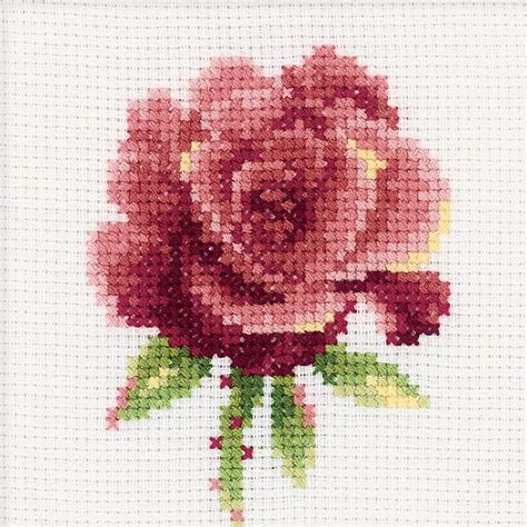 "Red Rose" | Cross Stitch Kit