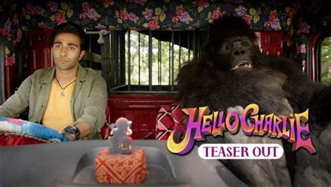 Hello Charlie Teaser: Aadar Jain's road trip with gorilla will make you ...