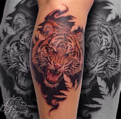 15 Fierce Tiger Tattoos | Tiger tattoo, Tattoos, Hip tattoo