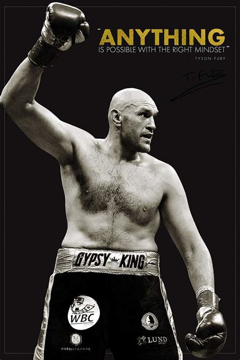 Tyson Fury - Holding Weblogs Photographs