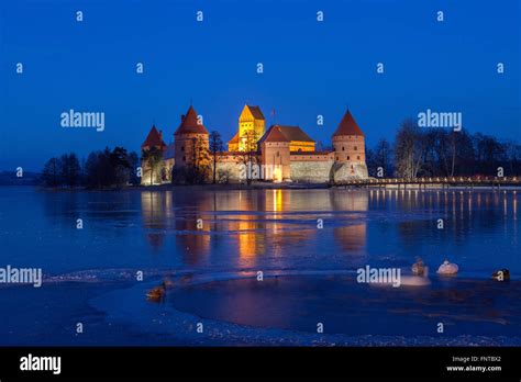 Trakai Island Castle Stock Photo - Alamy