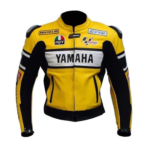 Yamaha Yellow Motorcycle Leather racing Jacket | SPEEDYSTAR – speedystar