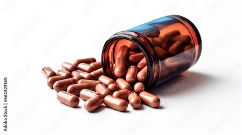 In the image, an open brown prescription bottle is revealed, catching the attention of the ...