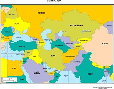 Map Of Afghanistan And Surrounding Countries - Maps of the World