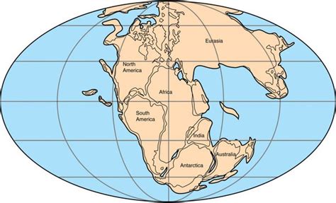 Simple Pangea Map