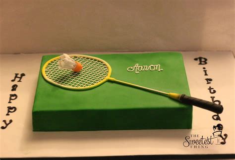 Badminton Cake - CakeCentral.com