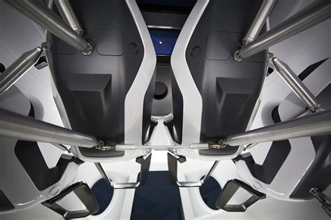 spaceX previews the dragon capsule interior for commercial space flights