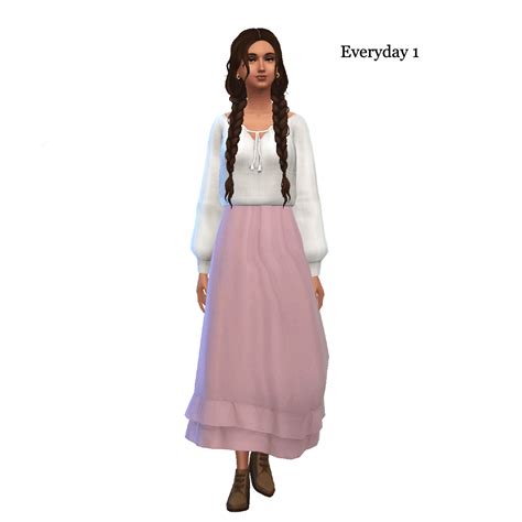 1900s Hairstyles, Dress Hairstyles, Dress 1900, Sims 4 Decades Challenge, 19th Century Fashion ...