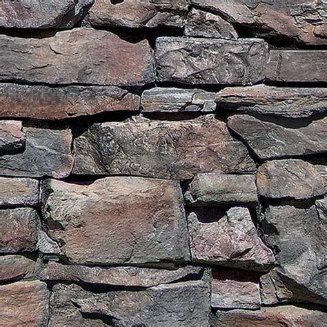 Coronado Stone Products Ledgestone 100-sq ft Greycliffe Manufactured ...