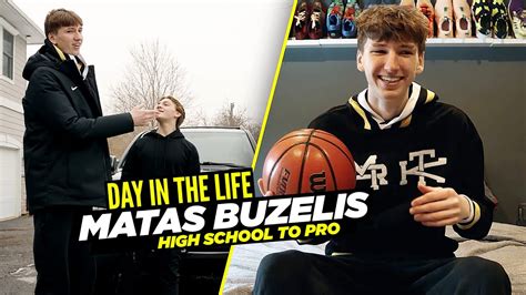 "He's a 6'10" Point Guard" Day In The Life w/ Matas Buzelis | From High ...