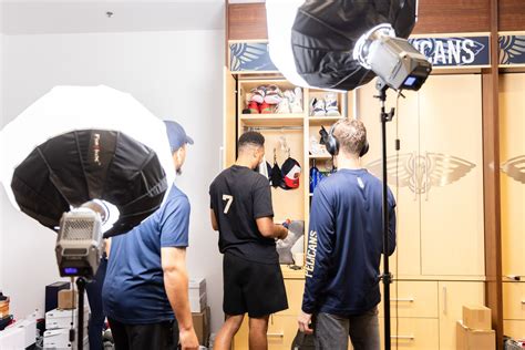 Behind the Scenes Photos: 2023 Pelicans Schedule Release Video with CJ ...