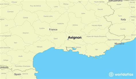 Avignon TGV Map