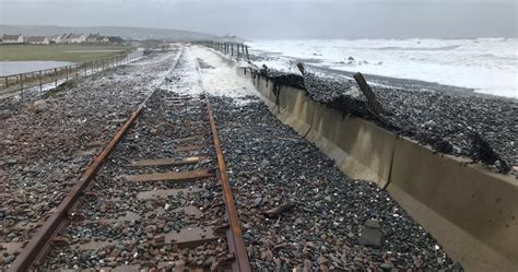 Gallery: Scale of Storm Ciara damage to Cambrian Line revealed | Ground Engineering (GE)