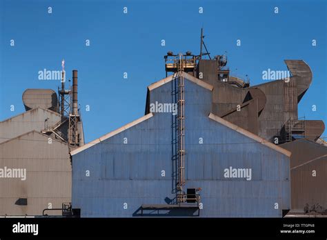 Steel Mill, Zug Island, Detroit, Michigan Stock Photo - Alamy