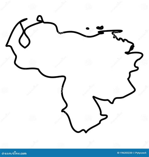 Sample Maps For Venezuela Black White Mapa De Venezuela Mapas | The ...