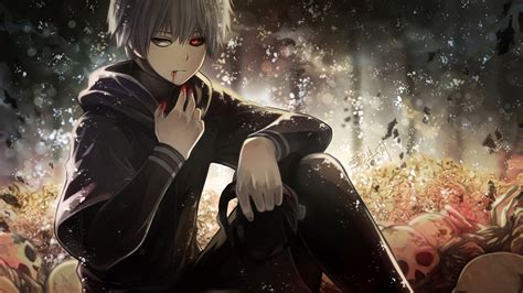 วอลเปเปอร์ : อะนิเมะ, Kaneki Ken, Tokyo Ghoul, ภาพหน้าจอ 1920x1080 ...