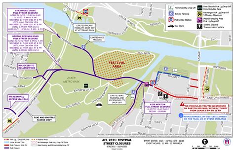 2021 ACL Festival Neighborhood Information