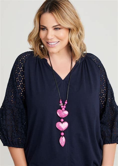 Shop Double Heart Pendant Necklace | Accessories | Taking Shape AU