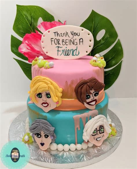 Golden Girls Cake | Birthday cake girls, Girl birthday themes, Golden girls theme