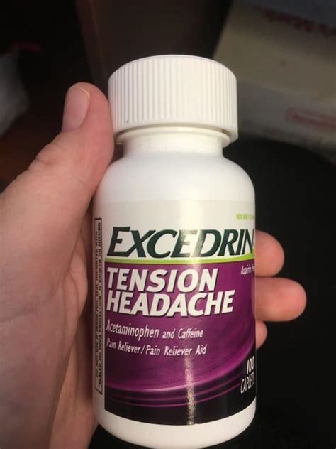 Side Effects Of Excedrin Tension Headache - Headache