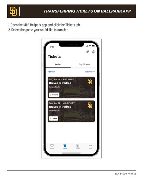 Digital Ticketing Guide | San Diego Padres