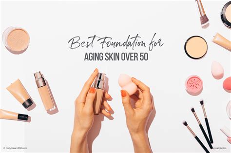 List of 5 of the Best Foundation for Aging Skin Over 50