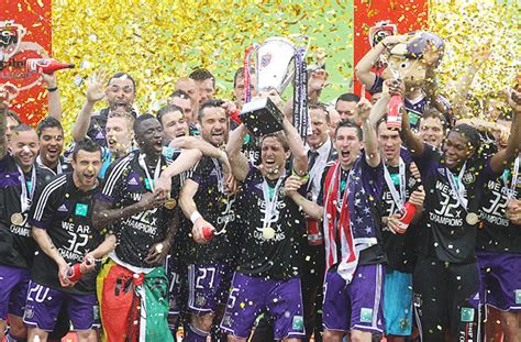 Anderlecht wins Belgian league title - Sports Illustrated