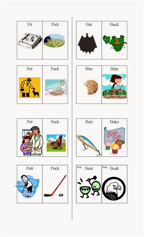 Initial Consonant Deletion Worksheets