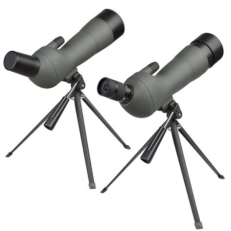 Angled 20-60x60mm Zoom Spotting Scope Bird Watching Telescope Monocular w/Tripod | eBay