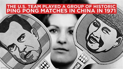 Happy World Table Tennis Day! Learn about how the U.S. and China bonded over Ping Pong - ABC13 ...