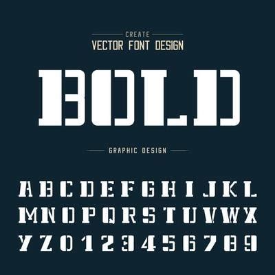 Tech Font Vector Art, Icons, and Graphics for Free Download