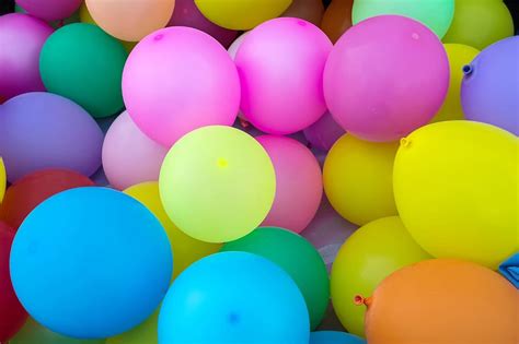 HD wallpaper: Summer Party Balloons, various, birthday, birthdays, bright, color | Wallpaper Flare