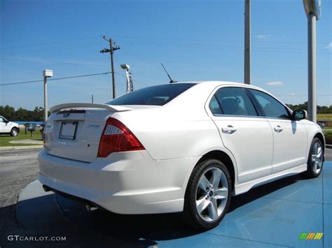 White Platinum Tri-Coat 2012 Ford Fusion Sport Exterior Photo #61992024 ...