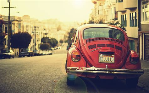 Classic Volkswagen Beetle 4K HD Wallpaper