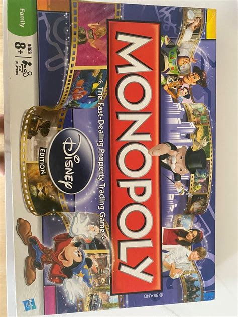 Monopoly Disney Edition, Hobbies & Toys, Toys & Games on Carousell